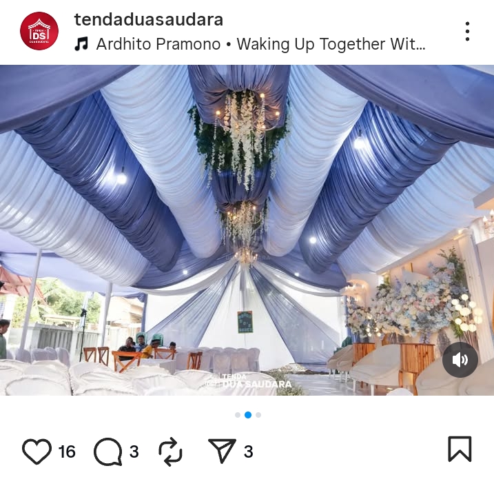 1. Tenda Dua Saudara - Sewa Tenda, Kursi, Dekorasi, Blower Cirebon