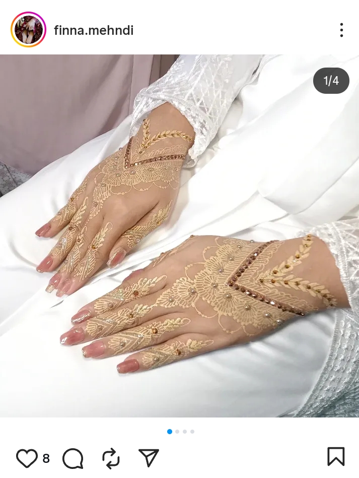4. Finna Mehndi Design