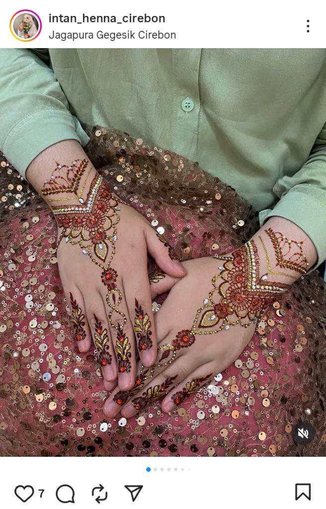 9. Intan Henna Art Cirebon